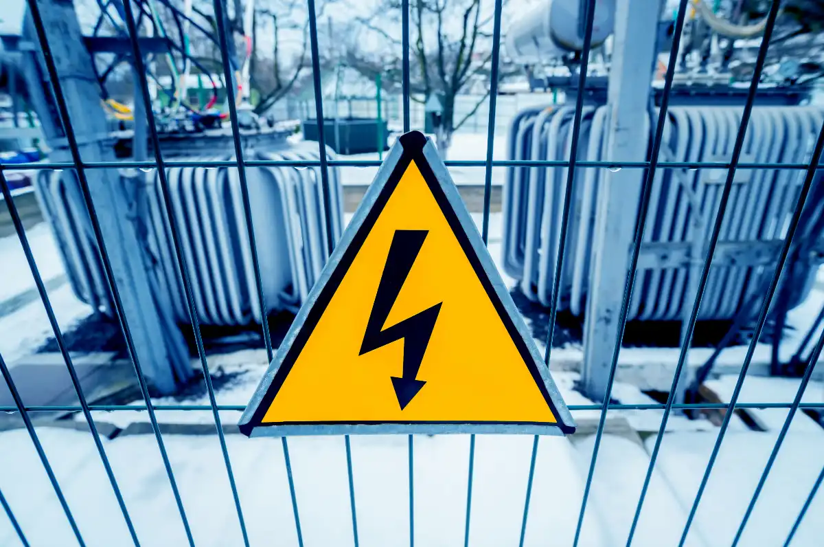 peligro alta tensión electrica